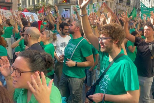 Huelga indefinida de educación en Madrid