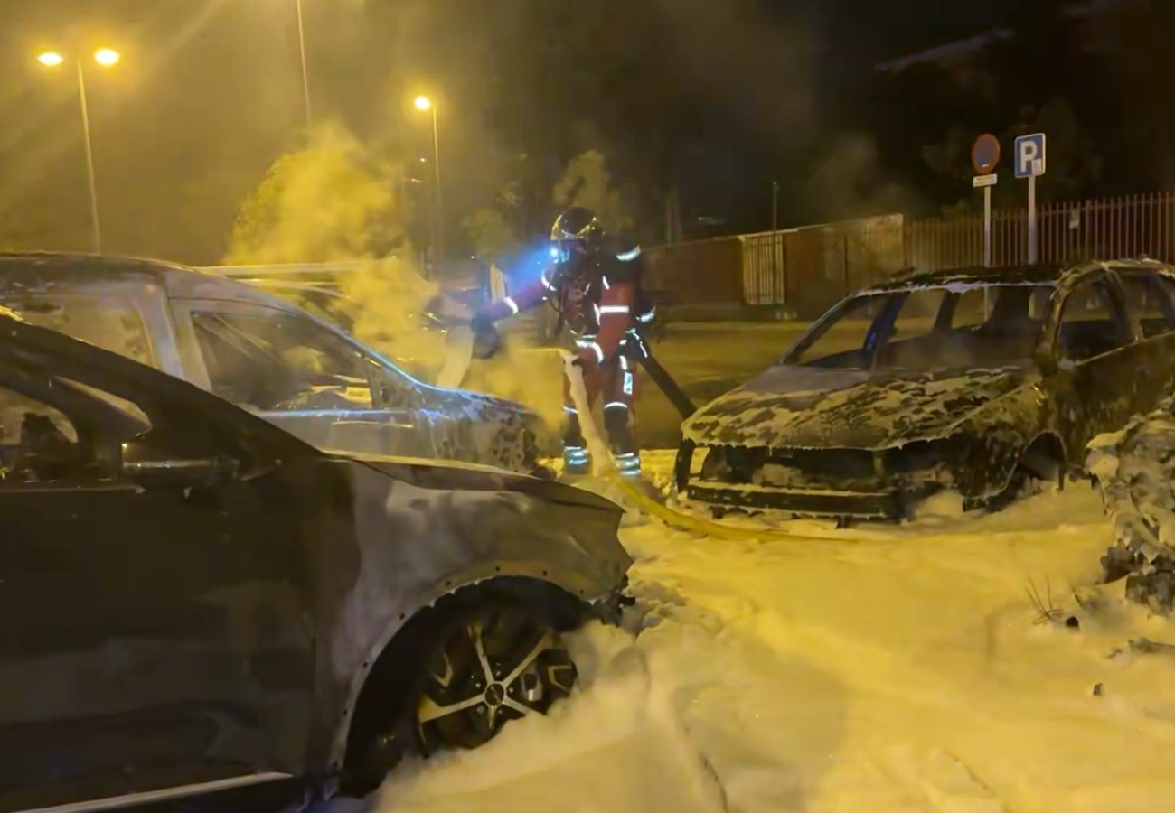 Incendio en Leganés